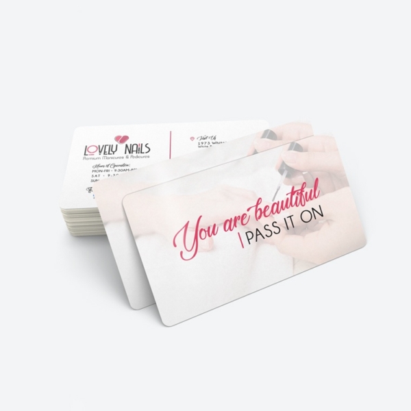 17pt Rounded Business Cards