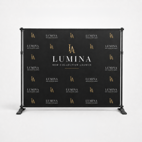 10ft x 8ft Step & Repeat2 Producrt Image