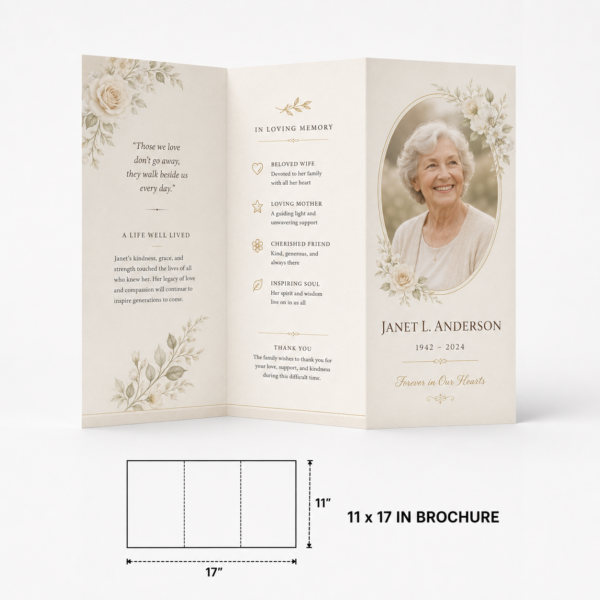 11” x 17” Brochures Producrt Image