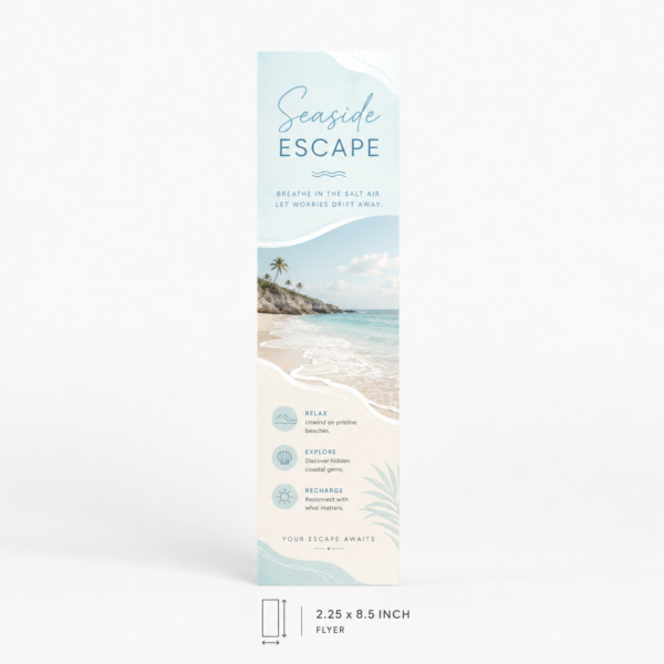 2.25×8.5 Flyer Product Image