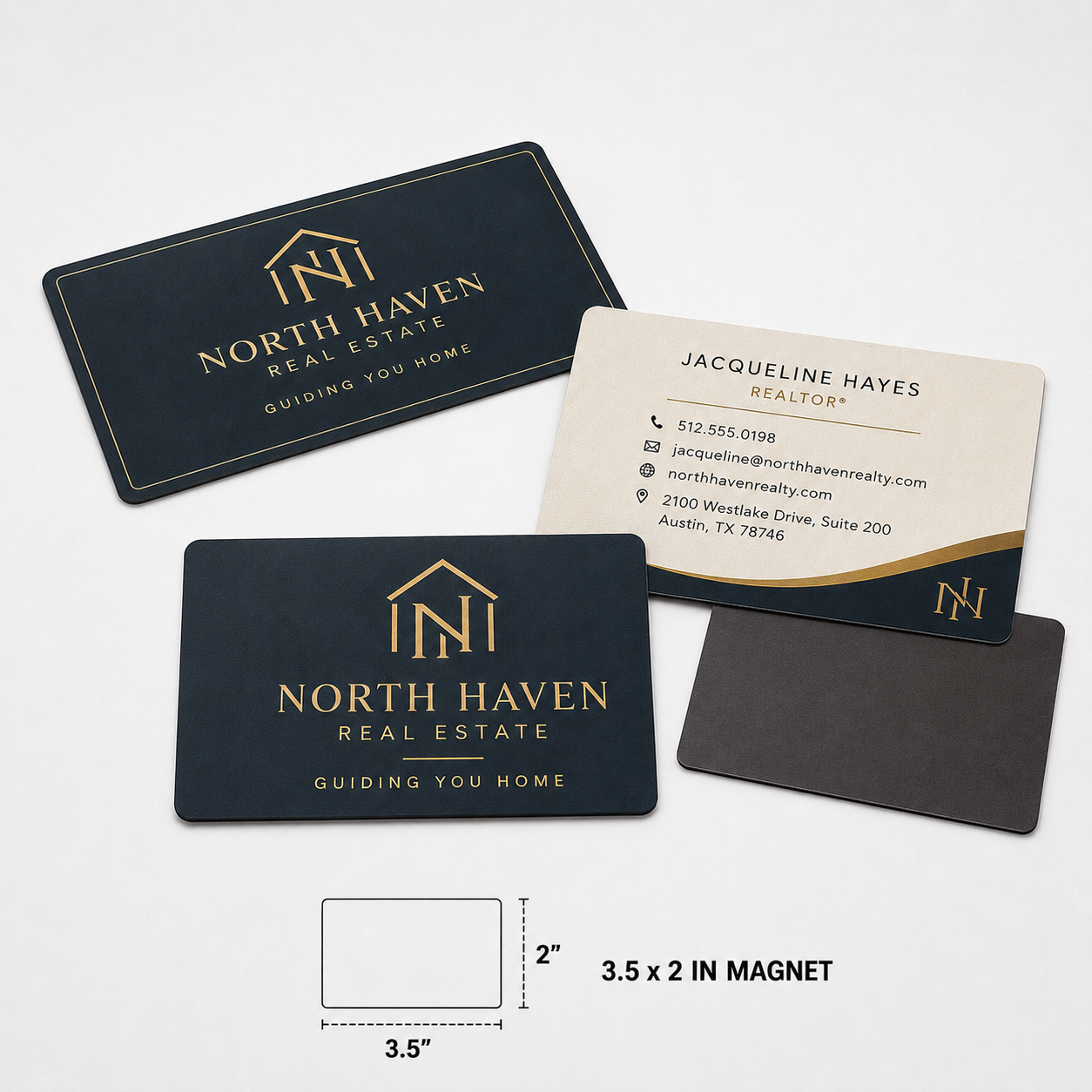 3.5″ x 2″ Business Card Magnets Product Image