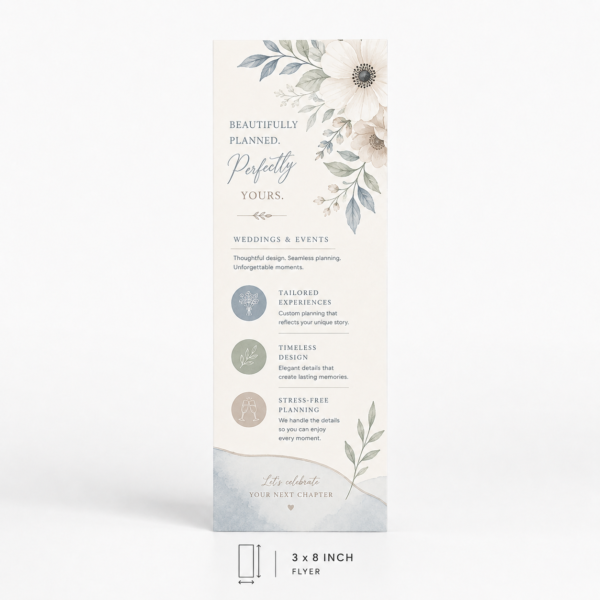 3×8 Flyer Product Image