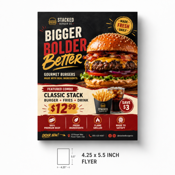 4.25×5.5 Flyer Product Image