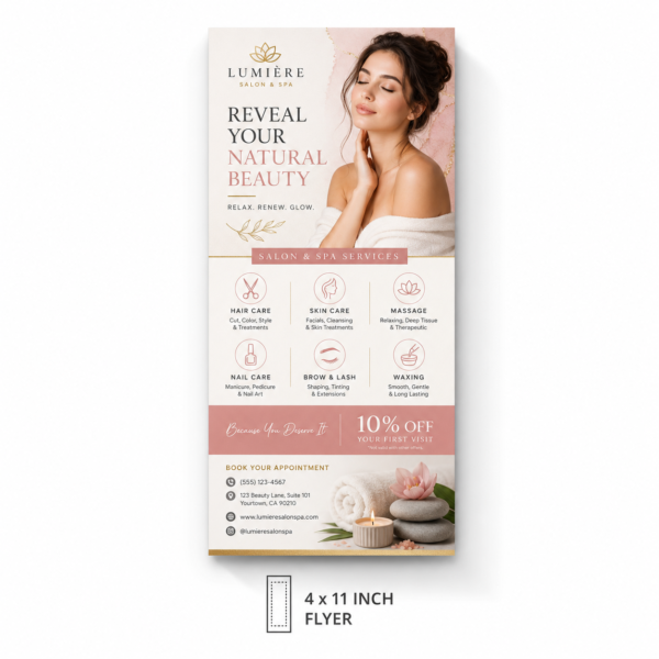4×11 Flyer Product Image