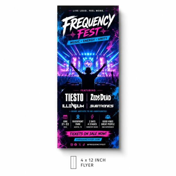 4×12 Flyer Product Image