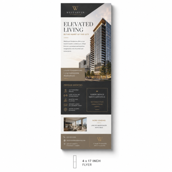 4×17 Flyer Product Image