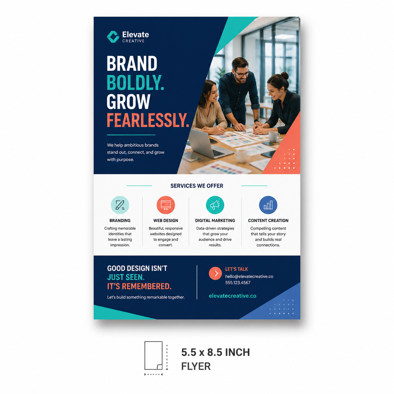 5.5x8.5 Flyer Product Image