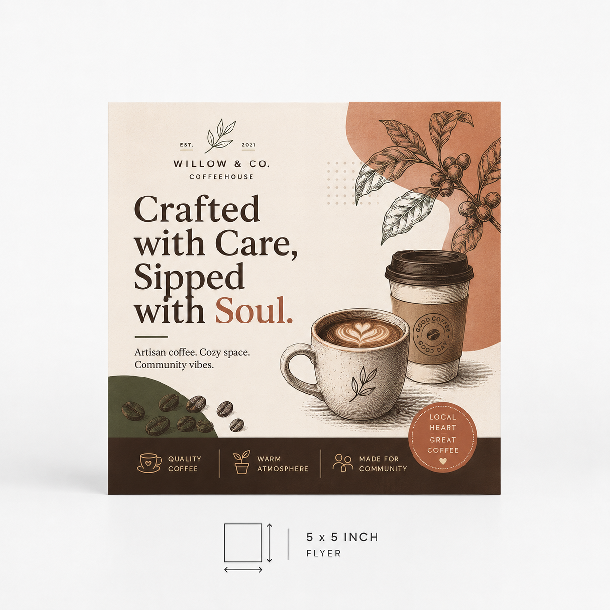 5x5 Flyer Product Image