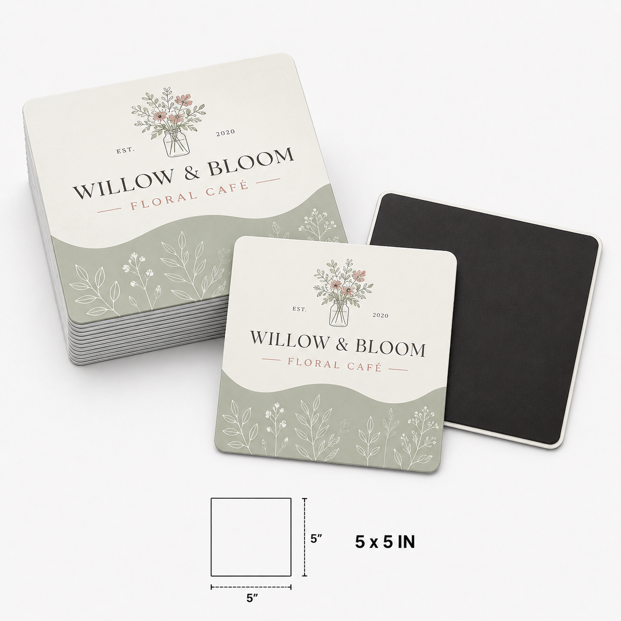 5″ x 5″ Square Magnets Product Image