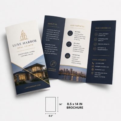 8.5” x 14” Brochures Producrt Image