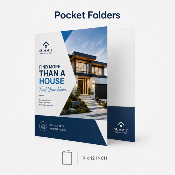 9×12 Pocket Folders Producrt Image