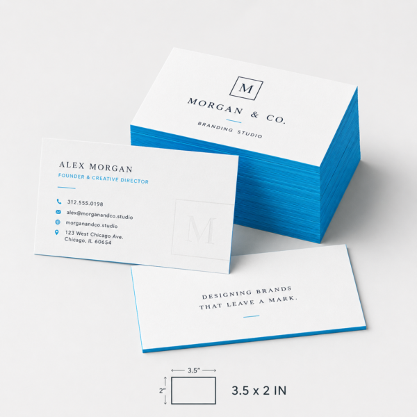 Color Edge Business Cards Producrt Image