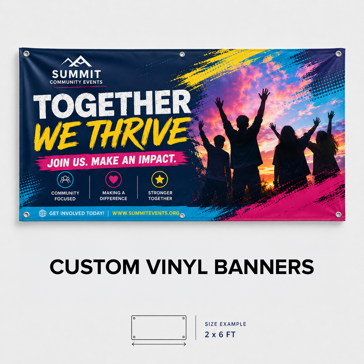 Custom Vinyl Banner Producrt Image