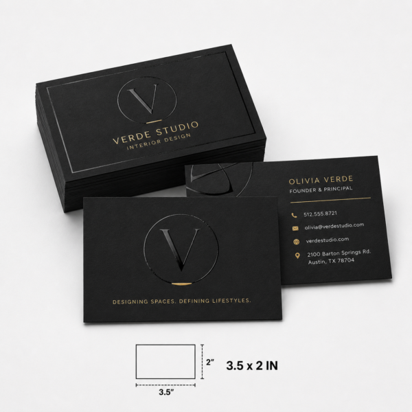 Silk Laminated Spot Gloss Cards Producrt Image