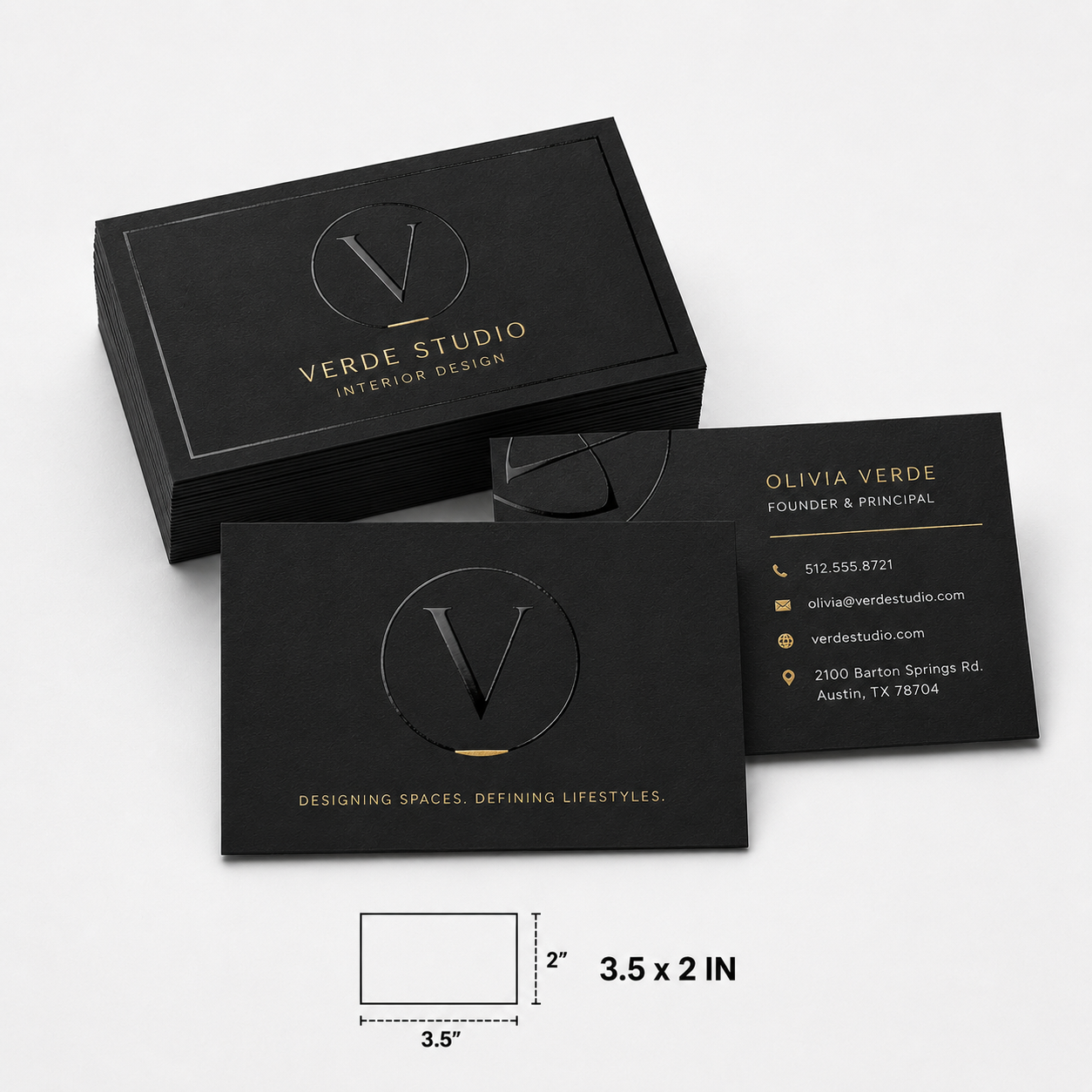 Silk Laminated Spot Gloss Cards Producrt Image
