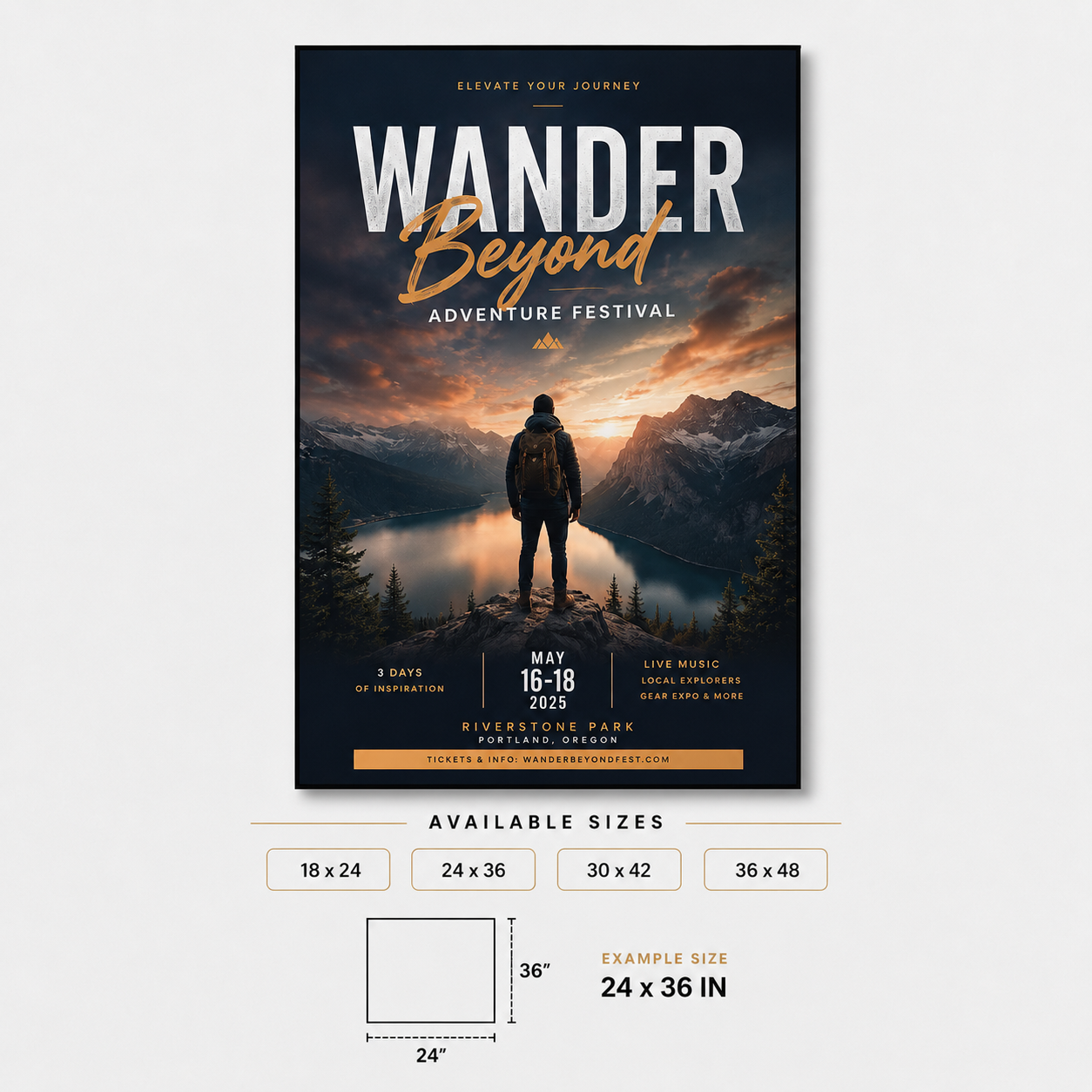 Standard Large Posters Producrt Image